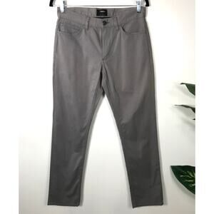 Theory Men's Haydin New Writer 5-Pocket Pant in Stretch Cotton Gray 29 Capsule